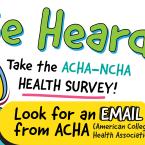 Take the ACHA-NCHA Survey