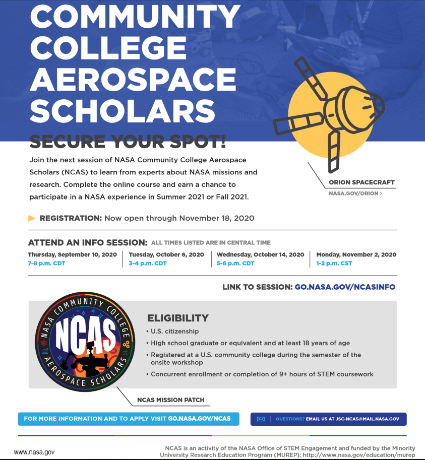 NCAS Info Session