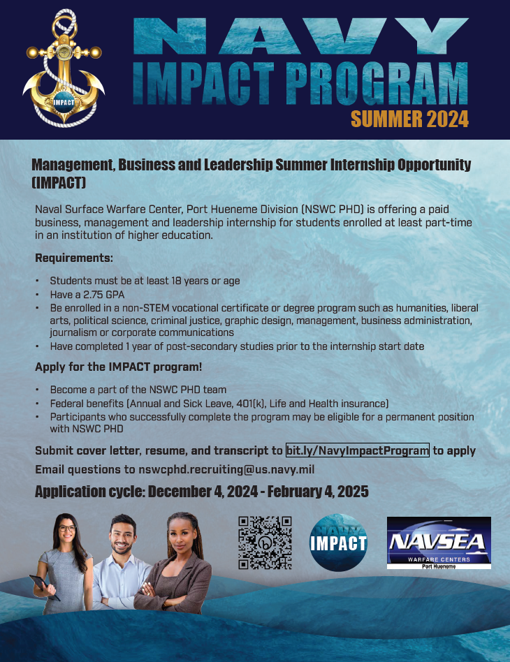 navy impact flyer