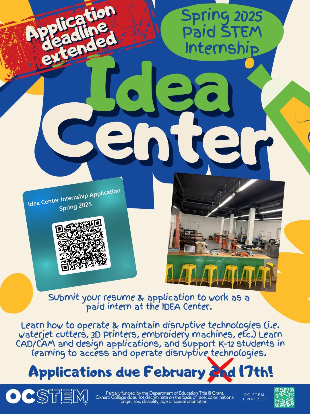 idea center extension