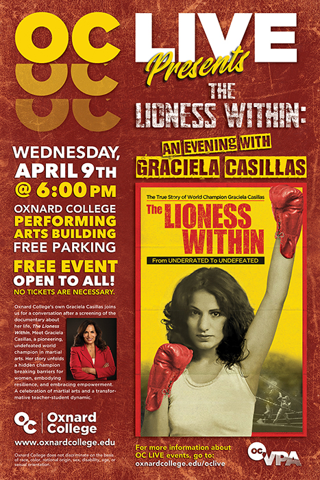 OC LIVE: The Lioness Within – An Evening with Graciela Casillas