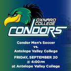 Men’s Soccer: OC Condors vs. Antelope Valley College