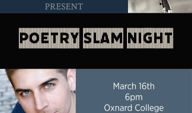 Poetry Slam Event March 16th at 6pm