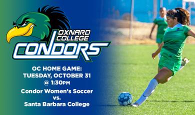 OC Women’s Soccer (Home Game) vs. Santa Barbara College