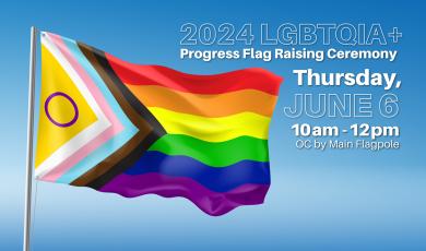 2024 LGBTQIA+ Progress Flag Raising Ceremony