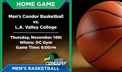 OC Men’s Basketball (Home Game) vs. L.A. Valley College